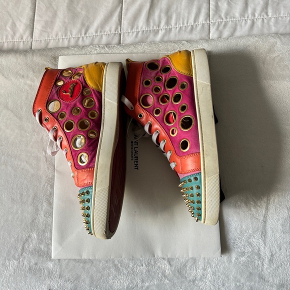 Christian Louboutin multicolored shoes - Picture 6 of 9